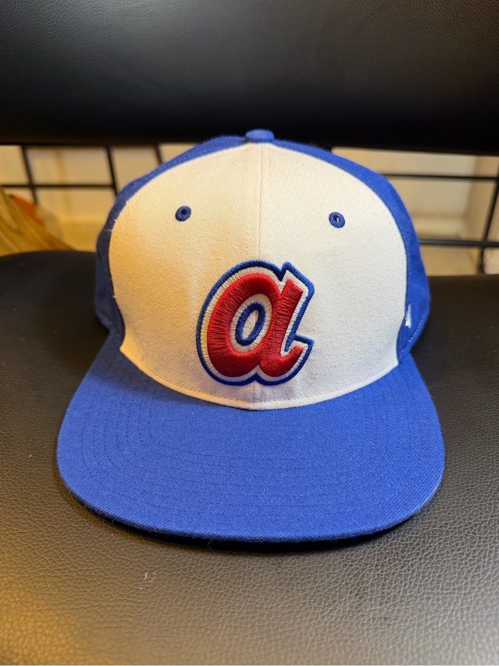 '47 Brand Atlanta Braves Royal Golden Age Replica Hitch Snapback